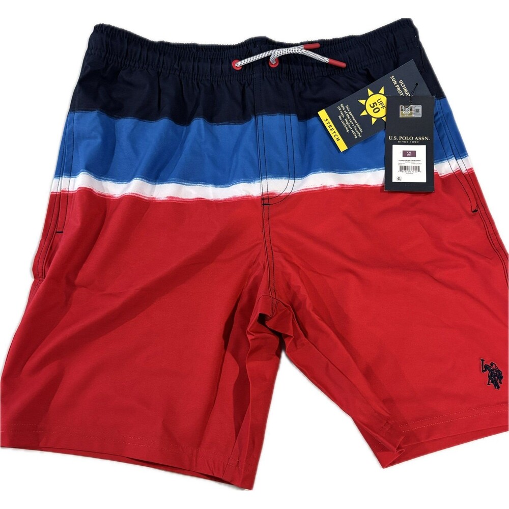 Polo Assn. Boys Swim Trunks Size 18
